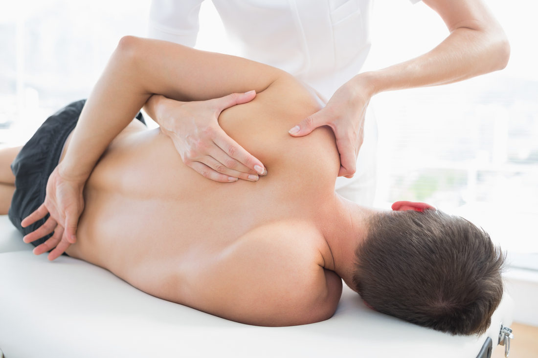 Deep tissue sports massage